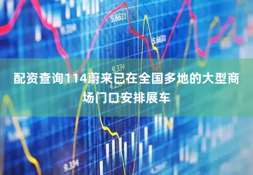配资查询114蔚来已在全国多地的大型商场门口安排展车